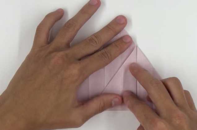 Hoa hồng giấy Origami kiểu mới - bước 2