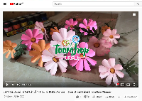 Hướng dẫn làm hoa bướm từ set cắt sẵn