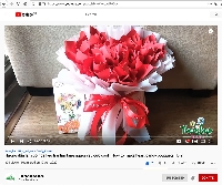 Cách làm một bó hoa kẹo trái tim cực ngầu để tặng người yêu