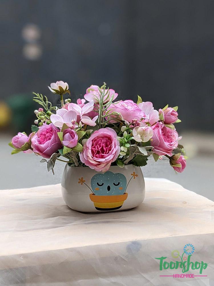 bình hoa để bàn