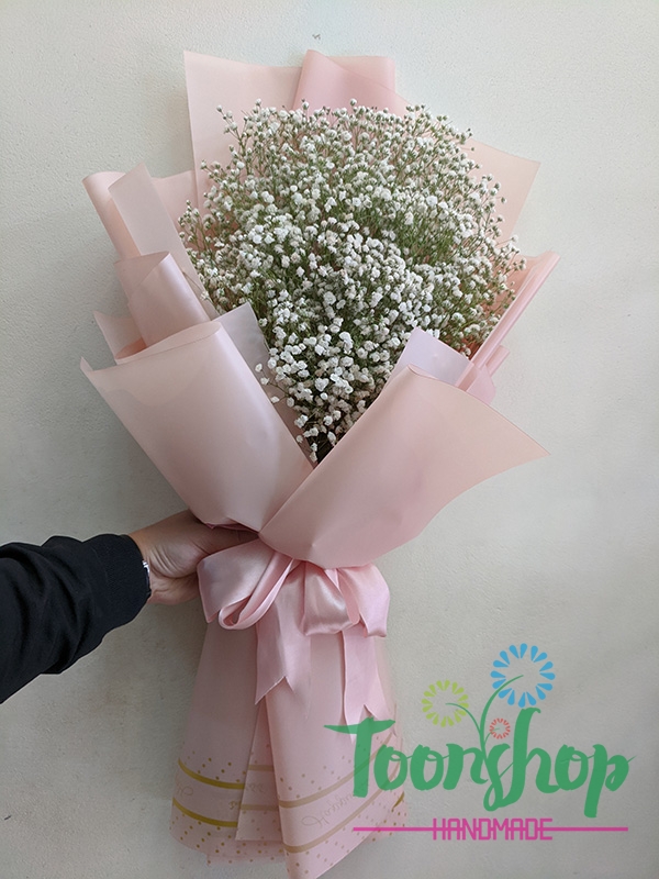 Bó hoa baby Em Về Tinh Khôi 01