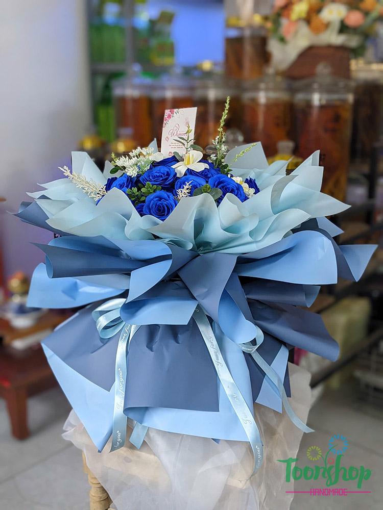 Bó hoa hồng sáp công chúa the princess mẫu số 2