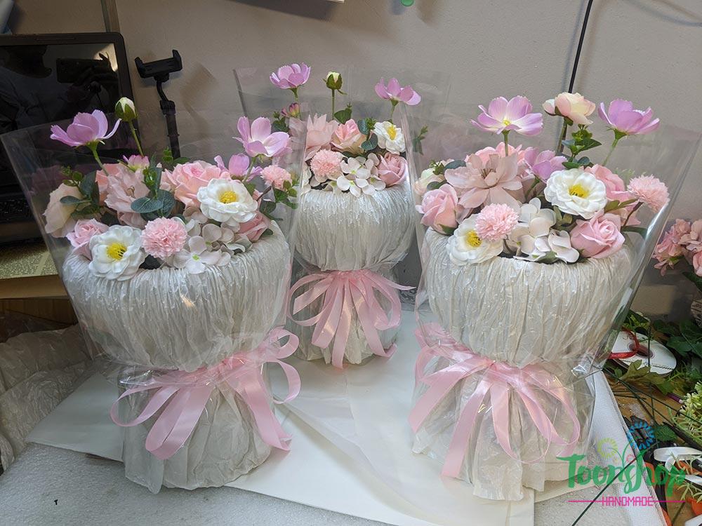 Bó hoa mix phong cách hiện đại