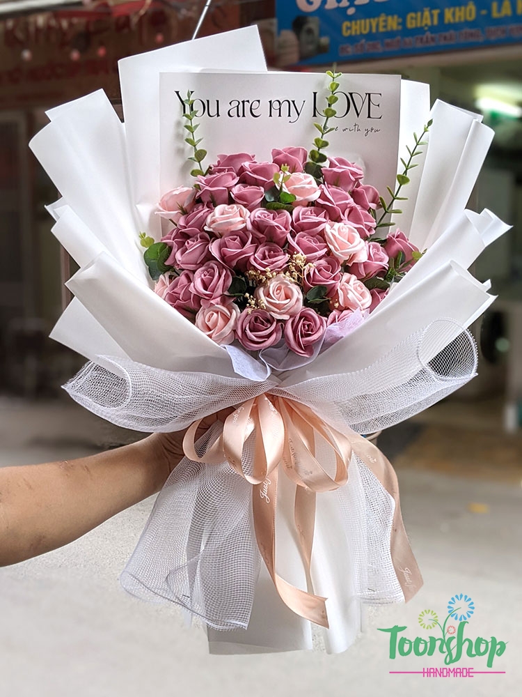 Bó hoa hồng sáp thơm cao cấp Only Love