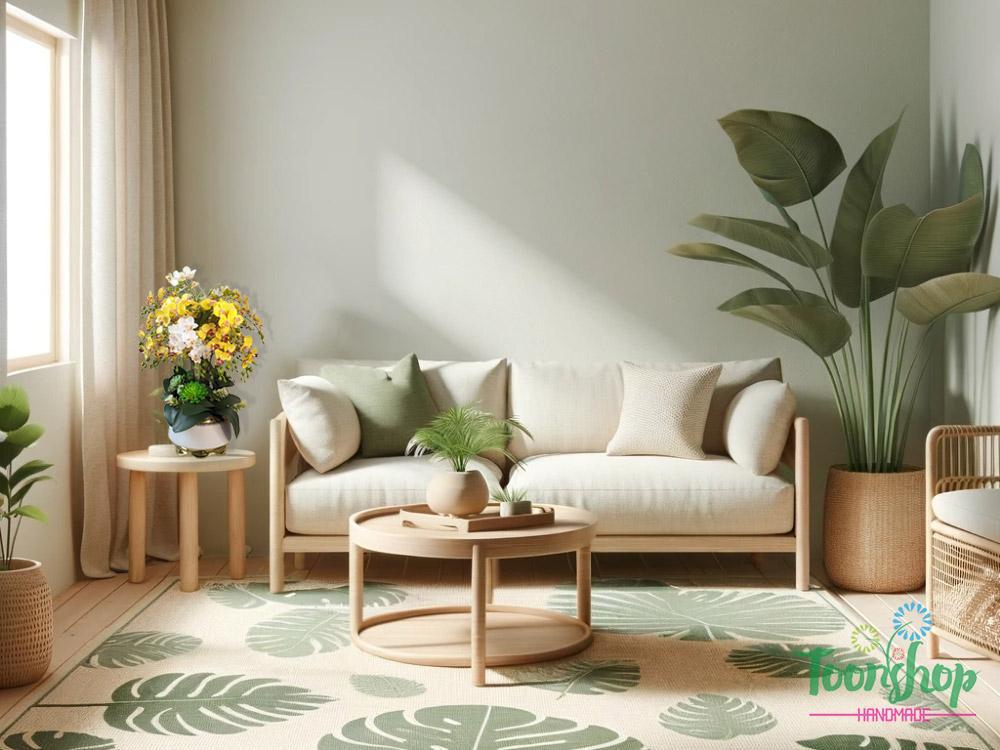 Lan tiểu hồ điệp Tết Xum Vầy bầy tại không gian phòng khách