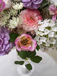 Bình hoa lụa cao cấp loving you