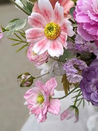 Bình hoa lụa cao cấp loving you