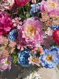 Bình hoa lụa đẹp trang trí phòng khách