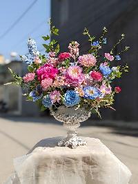 Bình hoa lụa đẹp trang trí phòng khách