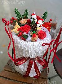 Bó hoa chúc mừng noel