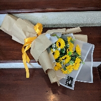 Bó Hướng Dương sáp 9 bông