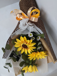 Bó hướng dương giấy 3 bông My SunShine