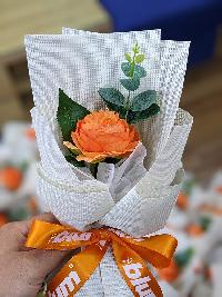 Bó hoa hồng lụa 1 bông