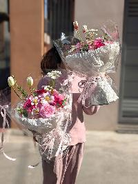 Bó hoa sáp thơm mix