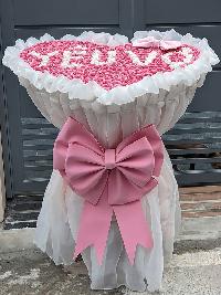 Bó hoa hình trái tim 400 bông