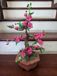 Cây đào đá pha lê cỡ nhỏ 02