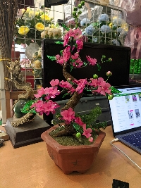 Cây đào đá pha lê cỡ nhỏ 04