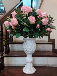 Chậu hoa hồng Như Ý 01