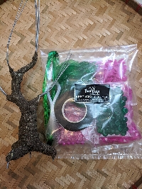 Set đào đá nhỏ 100 bông không chậu 04