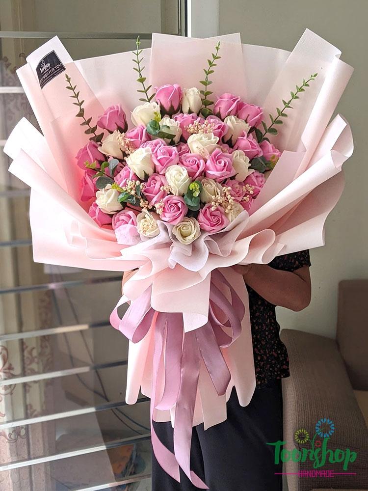 Bó hoa hồng sáp thơm cao cấp Truly Love