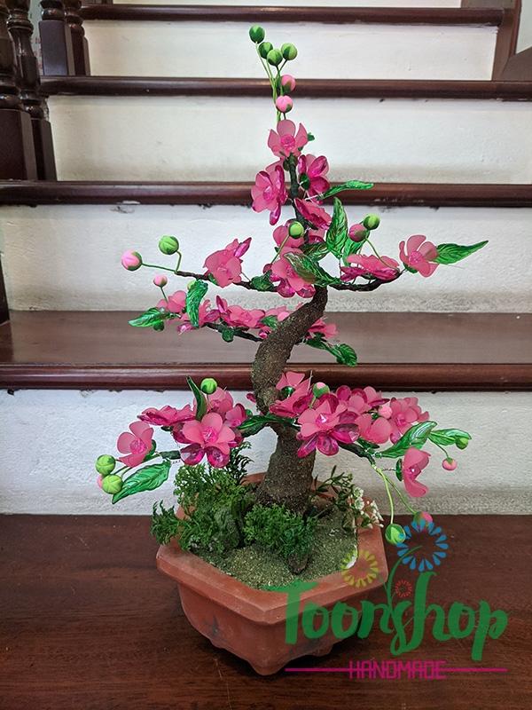 Cây đào đá pha lê cỡ nhỏ 01