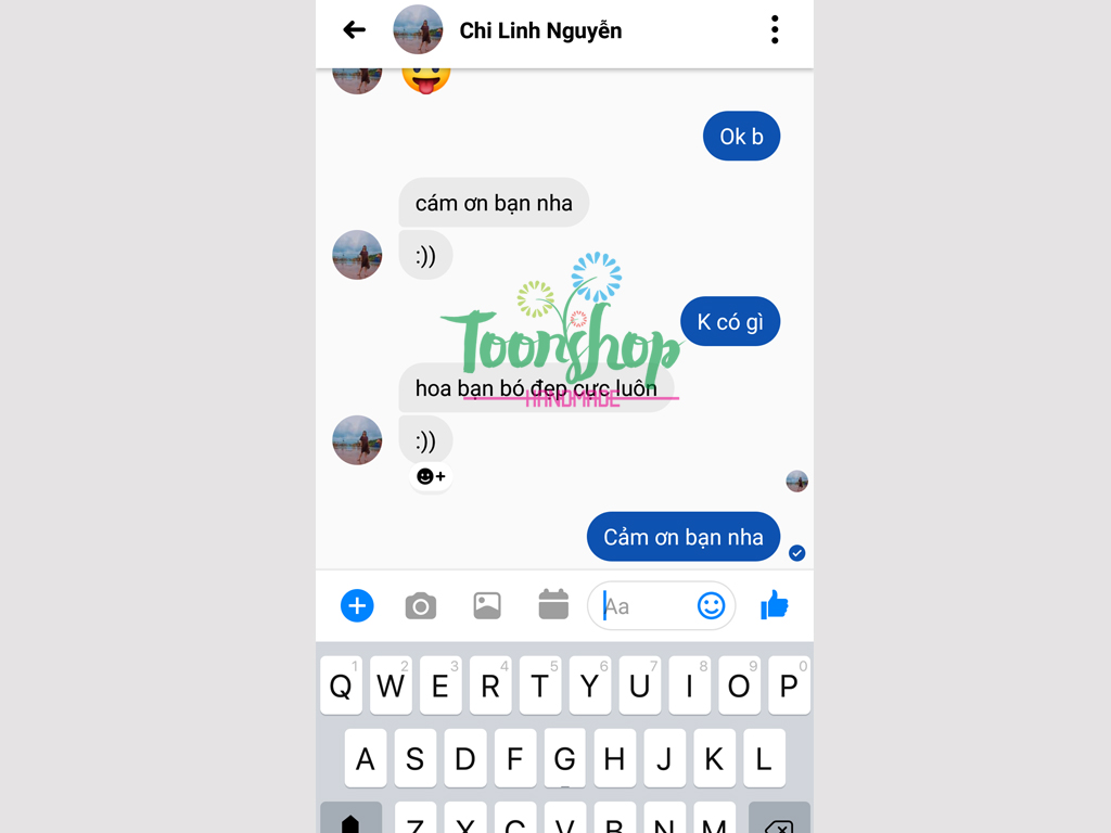 Khách khen hoa của ToonShop bó đẹp Khách khen hoa của ToonShop bó đẹp